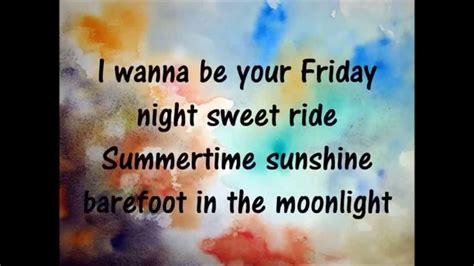 i wanna be your friday night lyrics|eric paslay monday night lyrics.